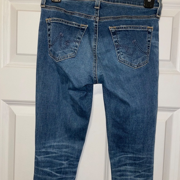 Ag Adriano Goldschmied Jeans Super Skinny Ankle Women’s Size 25R - Picture 7 of 8